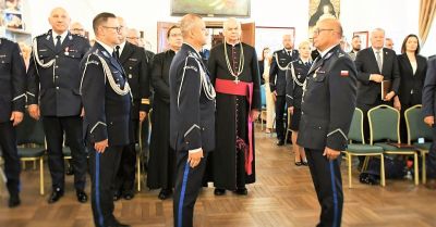 Uroczyste obchody święta policji w Golubiu-Dobrzyniu