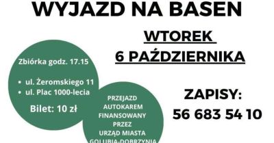Kolejny wyjazd na basen odbędzie się 6 października